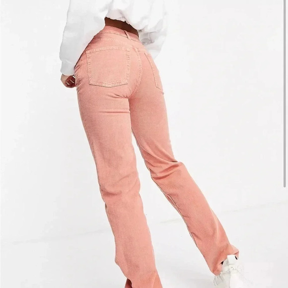 ASOS DESIGN Petite midrise '90's' straight leg jeans size W24 NWOT - Picture 3 of 4